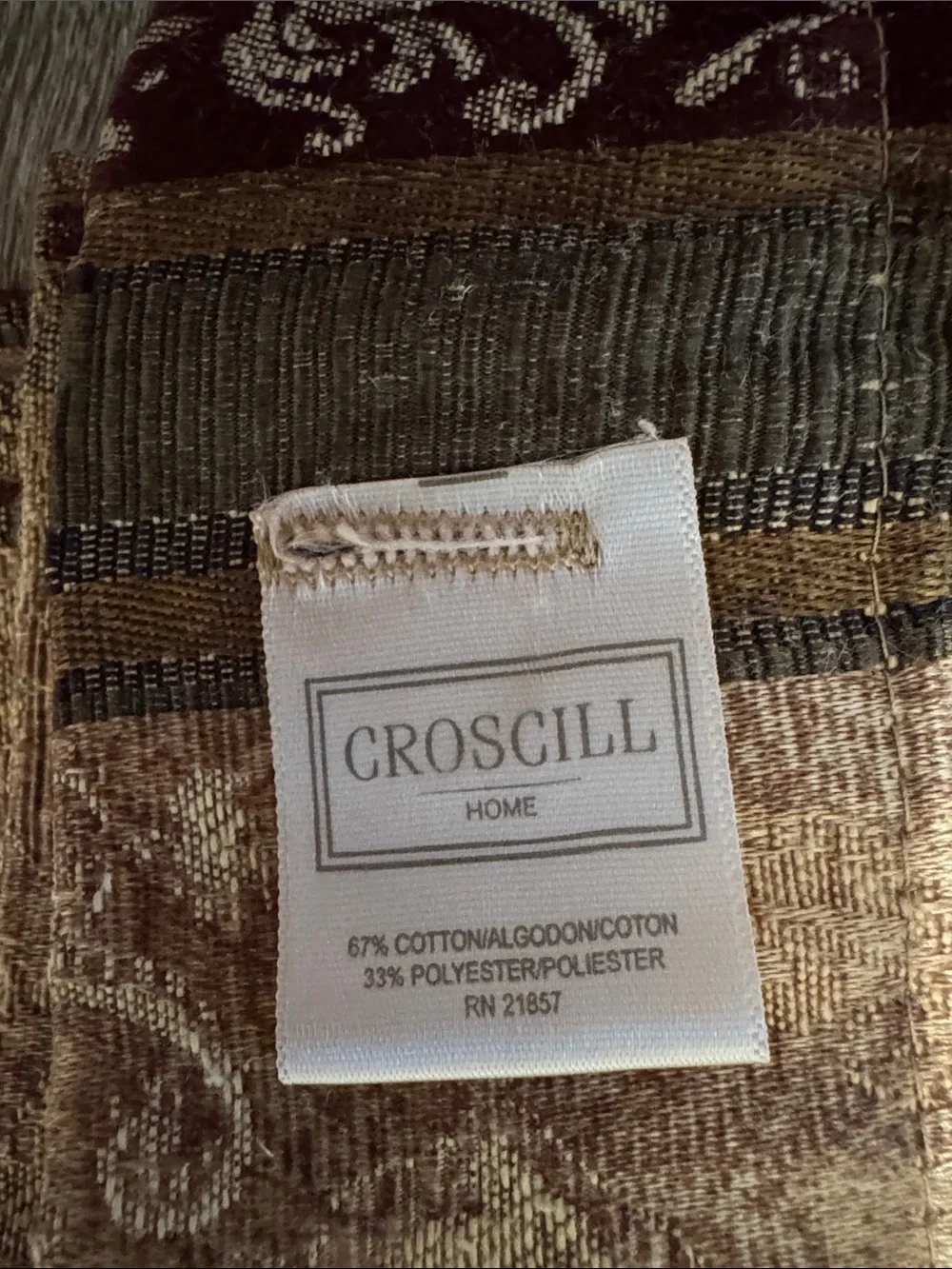 Croscill ornate damask